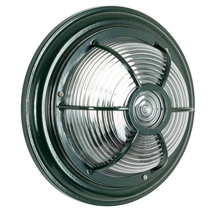 Buitenverlichting wand rond Geneve Plafondlamp, Tuin en Terras, Buitenverlichting, Verzenden