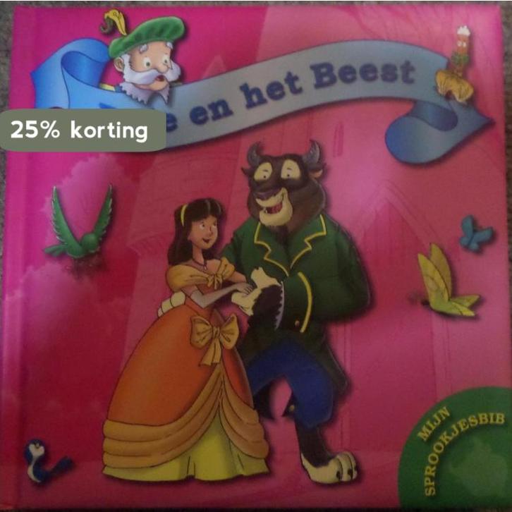 Mijn eerste sprookjesbib - Belle en het Beest 9789460338199, Boeken, Kinderboeken | Baby's en Peuters, Gelezen, Verzenden
