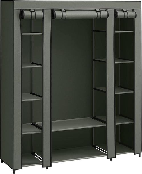 Kledingkast - metaal met stof - voor slaapkamer - 45 x 150, Huis en Inrichting, Kasten | Overige, Verzenden