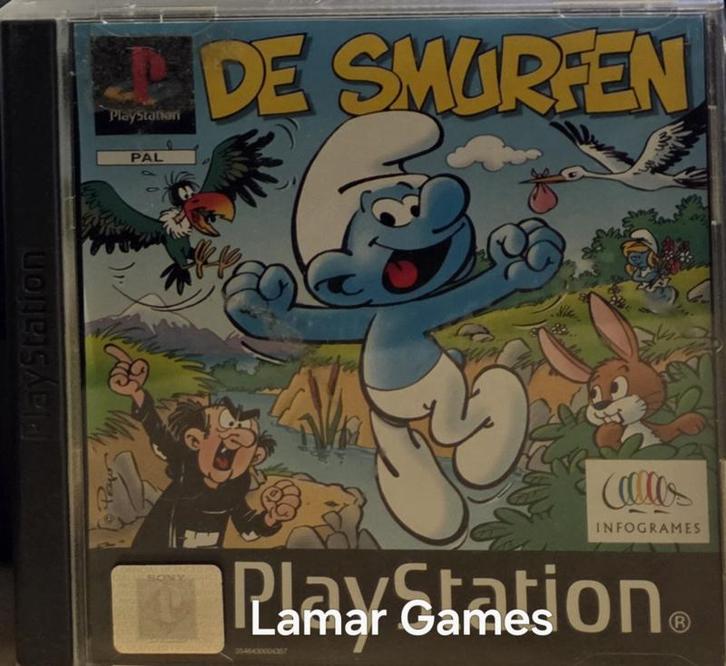 De Smurfen (ps1 tweedehands game), Consoles de jeu & Jeux vidéo, Jeux | Sony PlayStation 1, Enlèvement ou Envoi