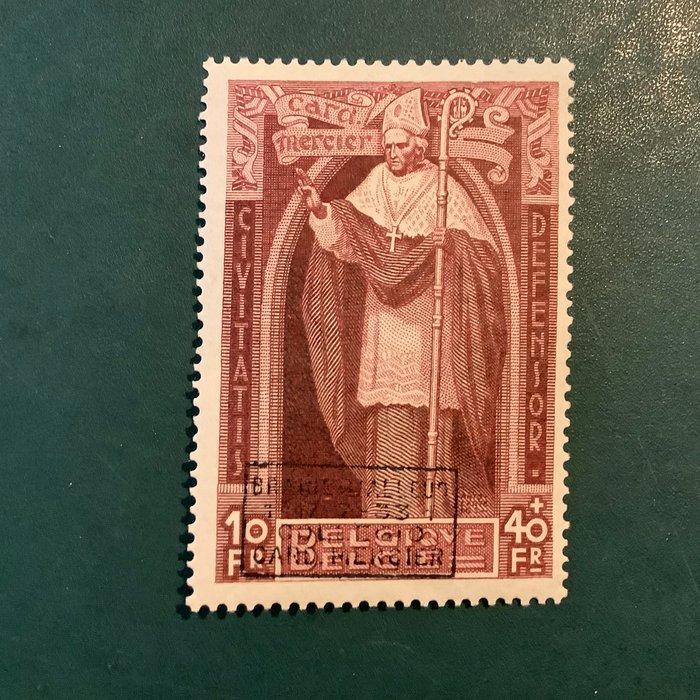 België 1933 - Cardinal Mercier met overdruk Braine L’Alleud, Postzegels en Munten, Postzegels | Europa | België