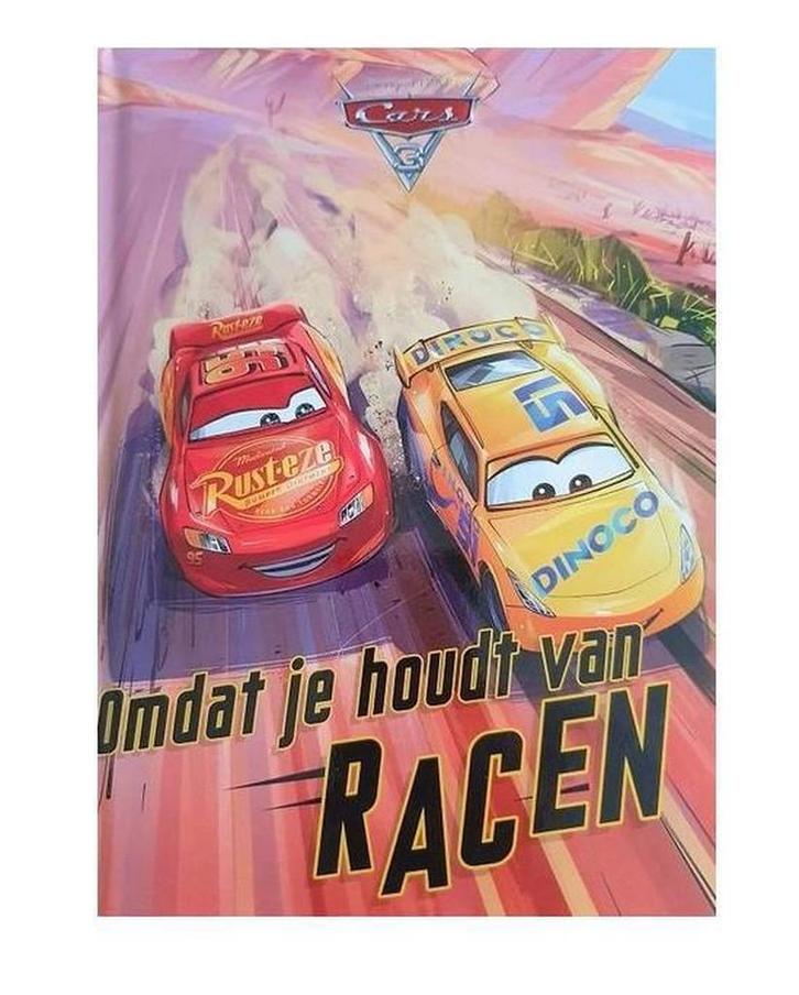 Disney Pixar Cars 3 - Omdat Je Houdt Van Racen 9789052956244, Boeken, Literatuur, Zo goed als nieuw, Verzenden