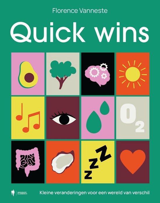 Quick wins 9789493387096 Florence Vanneste, Boeken, Hobby en Vrije tijd, Zo goed als nieuw, Verzenden