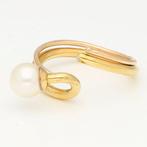 Bague - 18 carats Or jaune, Or rose - Perle - Mascotte de, Bijoux, Sacs & Beauté, Bagues