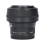 Sigma 56mm f/1.4 DC DN Contemporary (Canon M) met garantie, Audio, Tv en Foto, Foto | Lenzen en Objectieven, Verzenden, Nieuw