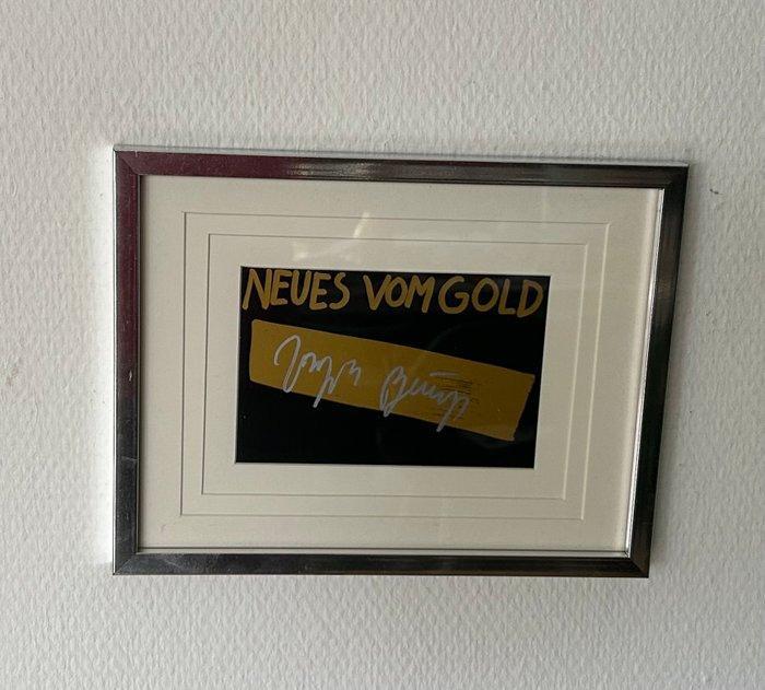 Duitsland - Goud - Joseph Beuys - gesigneerd - nieuws over, Antiek en Kunst, Antiek | Overige Antiek