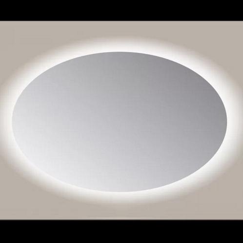 Spiegel Sanicare Q-Mirrors 70x100 cm Ovaal Met Rondom LED, Doe-het-zelf en Bouw, Sanitair, Overige typen, Nieuw, Ophalen of Verzenden