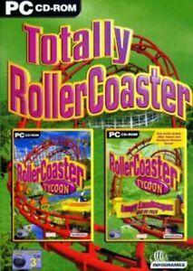 Totally RollerCoaster (includes RollerCoaster Tycoon plus, Games en Spelcomputers, Games | Pc, Gebruikt, Verzenden