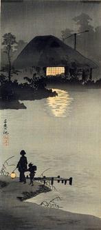 Senzoku no ike  (Senzoku pond) - Takahashi Hiroaki, Antiek en Kunst