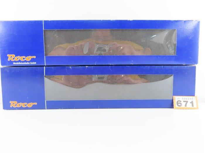 Roco H0 - 66371 - Modeltrein goederenwagon (2) - 2, Hobby en Vrije tijd, Modeltreinen | H0