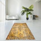 Geel vintage - Vloerkleed - 292 cm - 194 cm - met, Huis en Inrichting, Stoffering | Tapijten en Vloerkleden, Nieuw