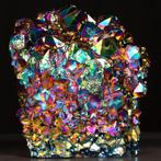 Electroplaten Kristalcluster – Regenboog Titanium - Hoogte:, Nieuw