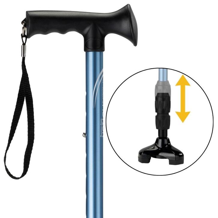 MultiMotion Bouncer opvouwbare wandelstok met vering, Divers, Matériel Infirmier, Enlèvement ou Envoi