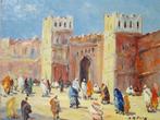 Retaux Bruno (1947) - Porte à Marrakech Maroc