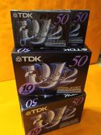 TDK - DJ2-50 - Positie chroom type II - Lege audiocassette, Nieuw
