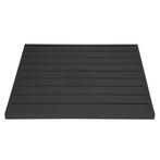 Tafelblad | Aluminium (Zwart) | In-/Outdoor | Voorgeboord |, Verzenden, Nieuw in verpakking