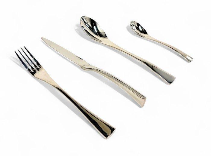 Bestekset (48) - Roestvrij staal - Eterna set, Antiquités & Art, Curiosités & Brocante