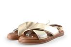Atelier Tropezien Sandalen in maat 38 Goud, Kleding | Dames, Overige kleuren, Verzenden, Sandalen of Muiltjes, Zo goed als nieuw