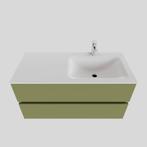 Badkamermeubel Solid Surface BWS Oslo 100x46 cm Rechts Mat, Ophalen of Verzenden, Nieuw, Bad