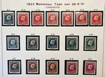 België 1922/1929 - Verzameling kleurschakeringen / nuances, Postzegels en Munten, Postzegels | Europa | België, Gestempeld