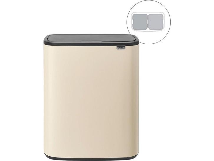 Brabantia Bo Touch Bin - Prullenbak 2 x 30 l -, Huis en Inrichting, Woonaccessoires | Overige, Zo goed als nieuw, Verzenden
