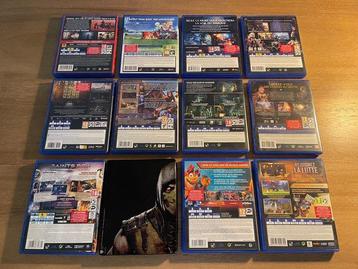 Sony - Playstation 4 (PS4) - Lot of 12 Recent Games - beschikbaar voor biedingen