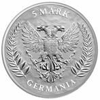 Germania Munt. 5 Mark 2022 1 oz 5 Mark Germania Silver Coin, Postzegels en Munten, Munten | Europa | Niet-Euromunten