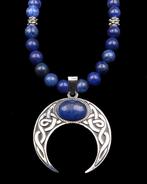 Lapis lazuli - Wicca ketting - Maan - Mystieke energie -