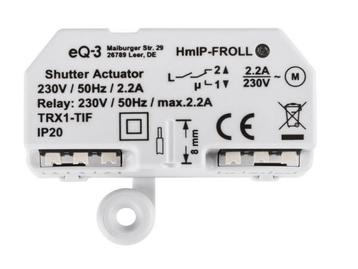 Veiling - 2X  Homematic IP Rolluikactor beschikbaar voor biedingen