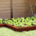 vidaXL Slakkenhekje Roestig 13,5 x 13,5 x 25 cm Cortenstaal, Jardin & Terrasse, Verzenden