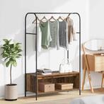 vidaXL Kledingrek met Planken in Oud Hout 100x44x160 cm, Huis en Inrichting, Verzenden, Nieuw