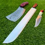 pnp 012 - Keukenmes - Cleaver - 3, of handgemaakte,, Antiek en Kunst