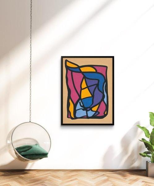Sergio Romero - Cubismo Áureo 32, Antiek en Kunst, Kunst | Schilderijen | Modern
