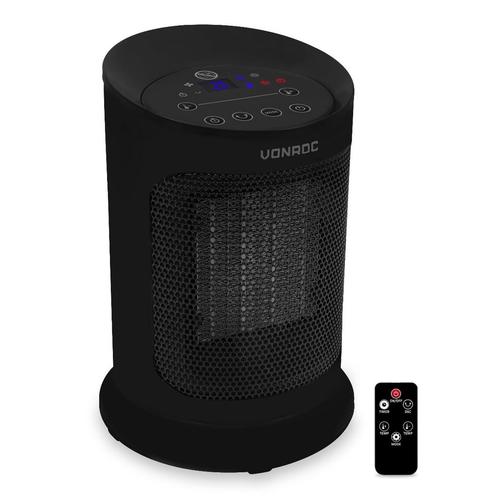 Elektrische ventilatorkachel - 1200W/1800W - keramisch |, Elektronische apparatuur, Ventilatoren, Nieuw, Verzenden