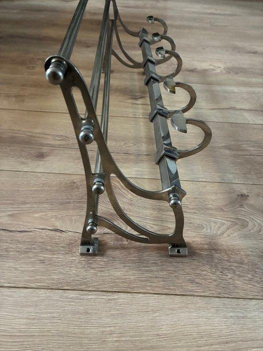 Kapstok - Verchroomd, Metaal - Kapstok Art Deco metaal, Antiek en Kunst, Antiek | Wandborden en Tegels