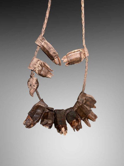 Beschermkraag (1) - 30cm - jagerskraag - Kirdi - Kameroen, Antiek en Kunst, Kunst | Niet-Westerse kunst