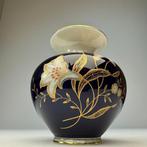 Limoges, Jean Haviland - Vaas - Elegant kobaltblauwe, Antiek en Kunst