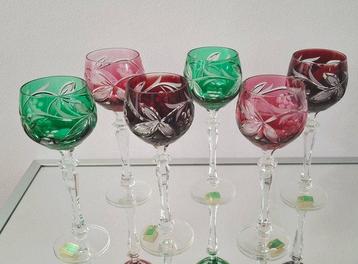 LAUSITZER - Service de boisson (6) - Cristal, Verre beschikbaar voor biedingen