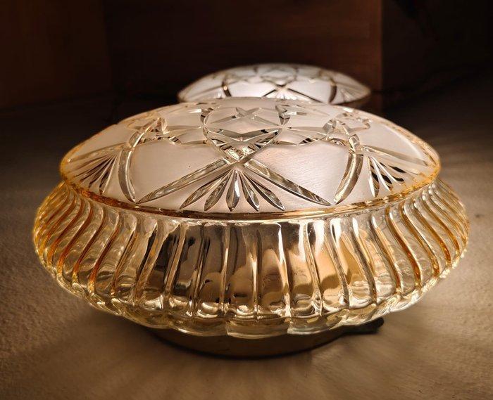 Plafonnier (2) - Paire rare de lampes murales ou, Antiquités & Art, Antiquités | Éclairage