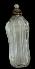 Fles - Zilver, Kristal, Massief zilver vermeil - Napoleone, Antiek en Kunst