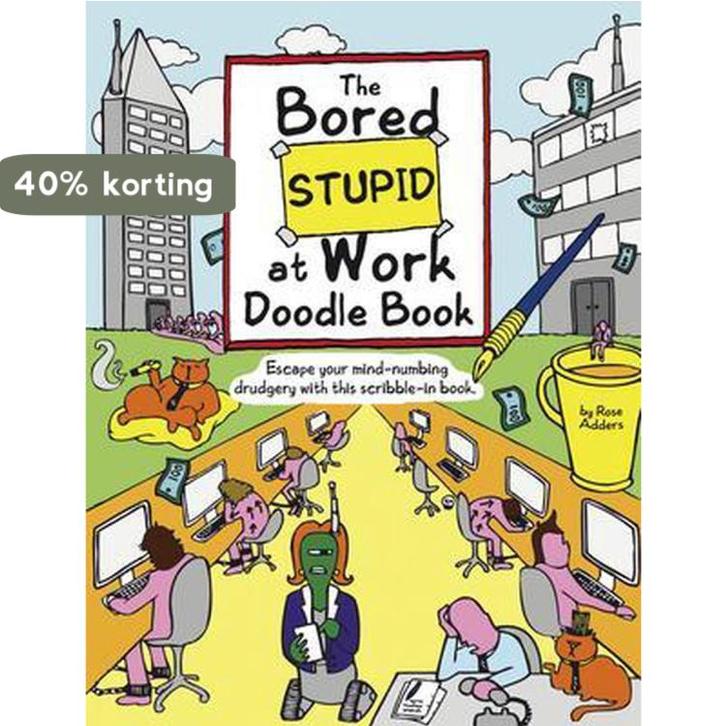 The Bored Stupid At Work Doodle Book 9781847329646, Boeken, Taal | Engels, Gelezen, Verzenden