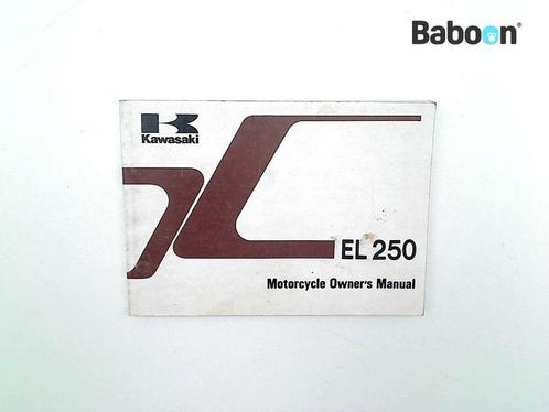 Livret dinstructions Kawasaki EL 250 Eliminator 1991-1996, Motoren, Onderdelen | Kawasaki, Verzenden