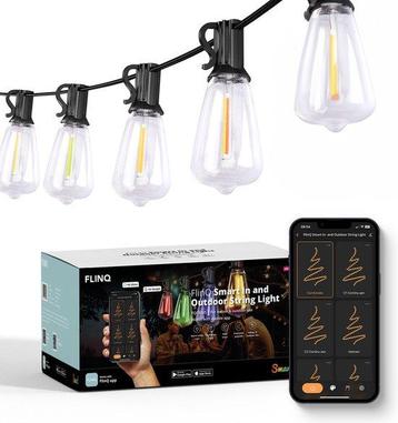 Tweedekans | FlinQ Smart Lichtsnoer Premium - LED beschikbaar voor biedingen