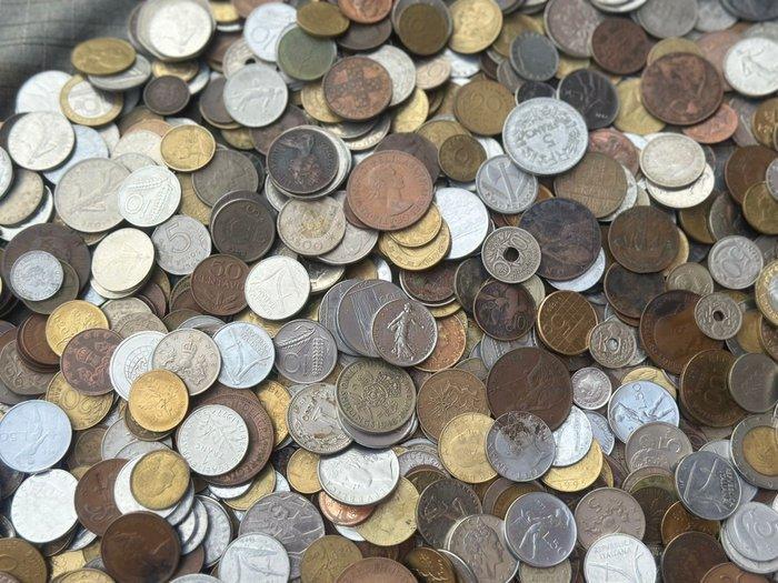 Europa. 4,5 kg de monedas (Zonder Minimumprijs), Postzegels en Munten, Munten | Europa | Niet-Euromunten