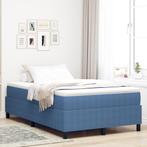 vidaXL Boxspringbed Blauw Klein Tweepersoons Corduroystof, Huis en Inrichting, Slaapkamer | Bedden, Verzenden, Nieuw