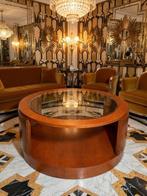 Salontafel - Glas, Metaal - Art Deco, Antiek en Kunst