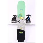 120 kinder snowboard SALOMON GRAIL, Black/turquoise, FLAT/Ro, Sport en Fitness, Snowboarden, Verzenden, Nieuw