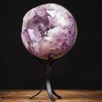 Sphère daméthyste de haute qualité - Minéral premier choix, Verzamelen, Mineralen en Fossielen