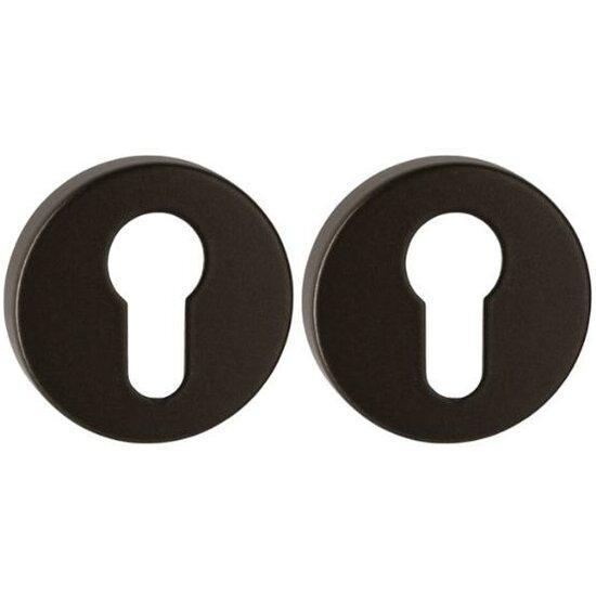 Set van twee PC-Plaatjes WCX brons, Doe-het-zelf en Bouw, Raamkozijnen en Schuifdeuren, Ophalen of Verzenden