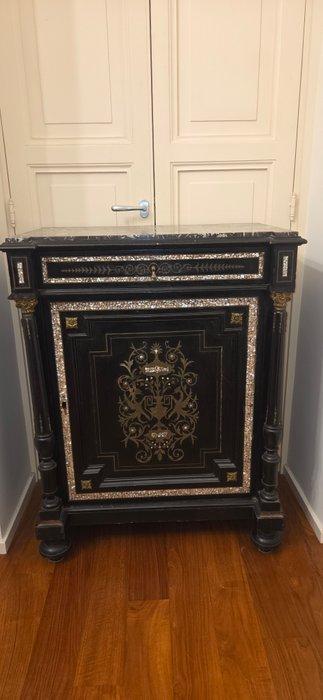 Kabinet - Hout, Marmer - Antieke kast Napoleon III, Antiek en Kunst, Antiek | Overige Antiek